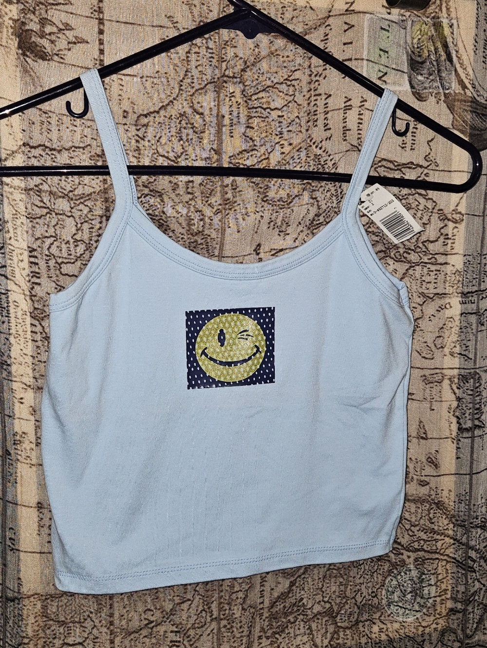 Vintage Tank, Baby Blue, Fits Small, With Tag, 90s Vibe